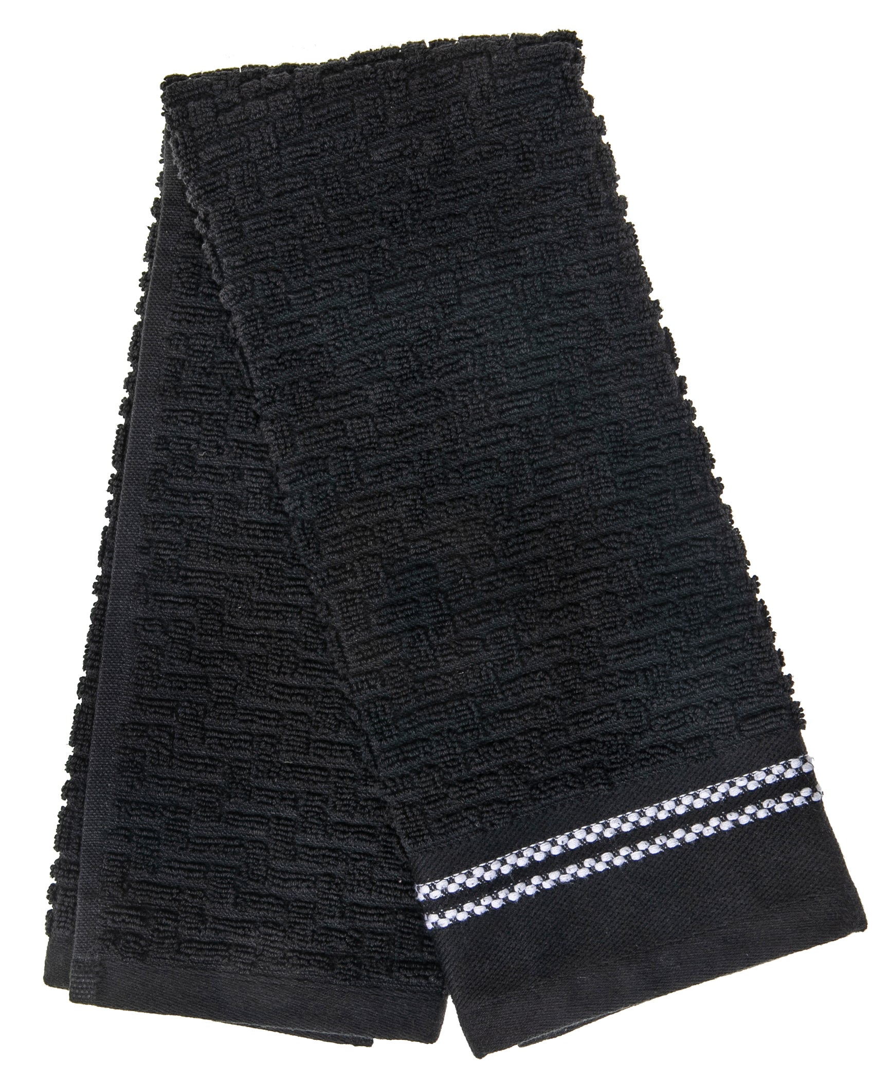 Luxury hand towel Black Home Les Magasins CPC