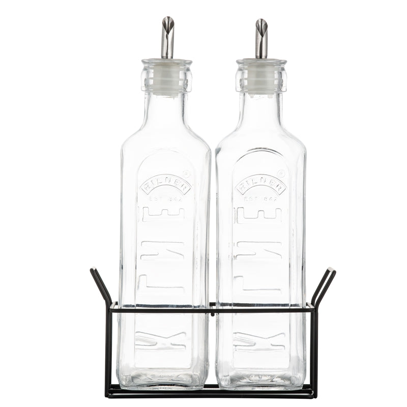 Set of 2 oil bottles