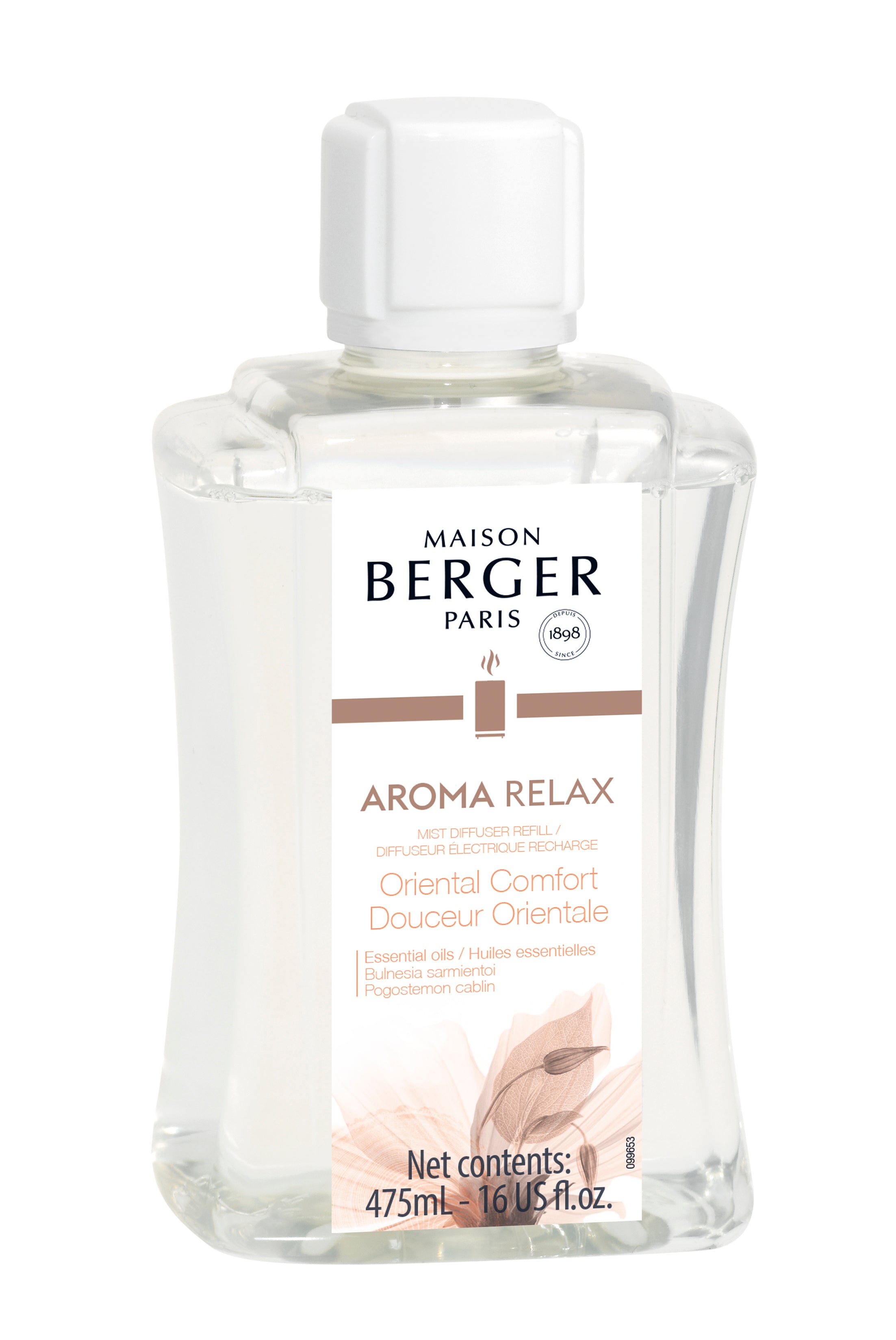 Recharge diffuseur électrique Aroma Relax Douceur Orientale 475 Ml - Lampe Berger