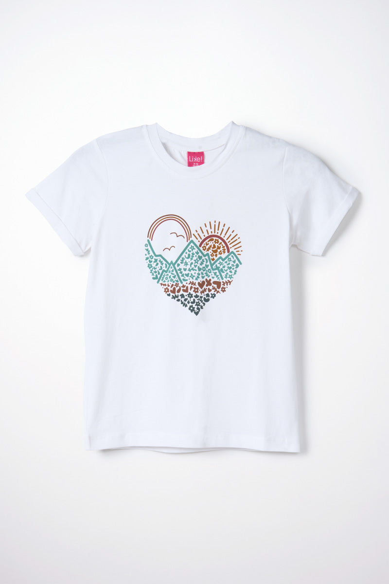 T-shirt avec un coeur - Like