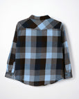 Checked long sleeved shirt