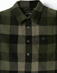 Checked long sleeved shirt