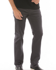 Pantalon extensible à 5 poches charcoal - LOIS