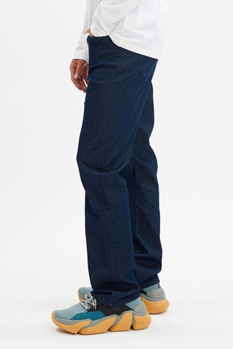 Two-tone stretch pants - Point Zéro