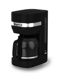 10-cup black coffee maker - Starfrit