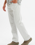 Two-tone stretch pants - Point Zéro