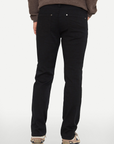 Pantalon extensible à 5 poches noir - LOIS