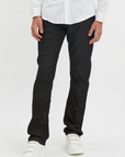 Two-tone stretch pants - Point Zéro