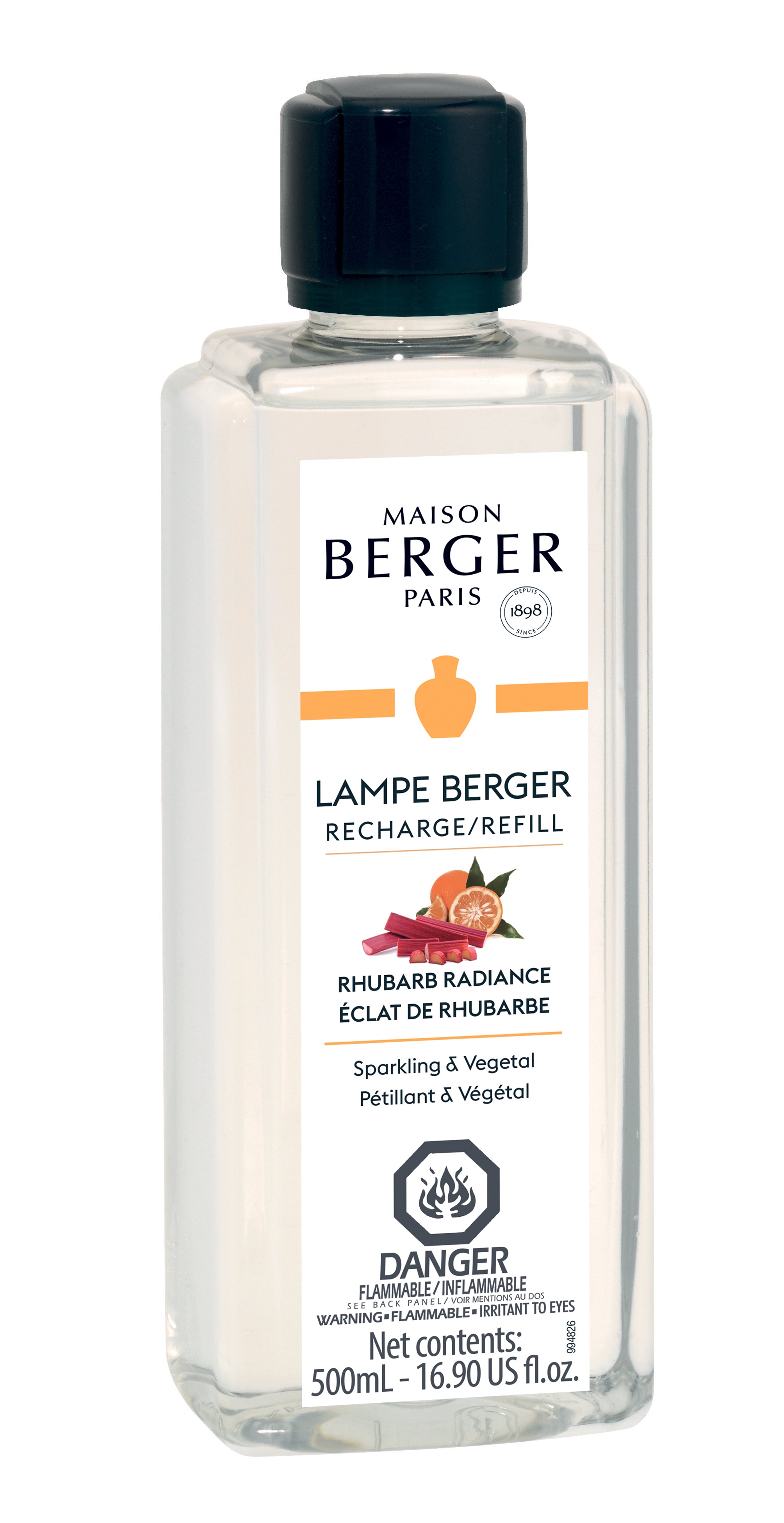 Recharge parfum 500ml rhubarbe