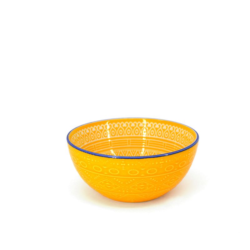 12 centimeter yellow dip bowl