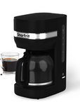 10-cup black coffee maker - Starfrit