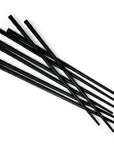 Set of 4 black chopsticks