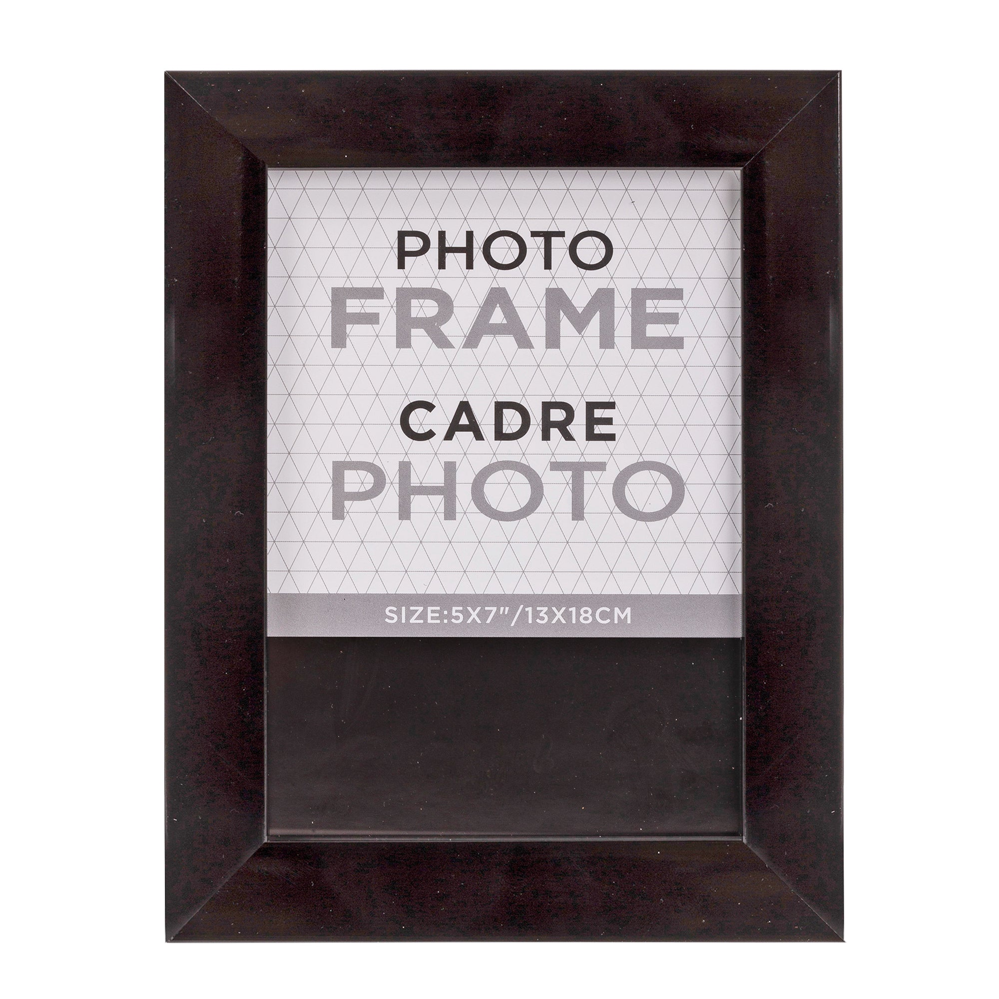 Photo frame 13 x 18 cm wide outline - Black