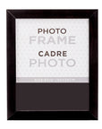 Cadre photo 20 x 25 cm contour large - Noir