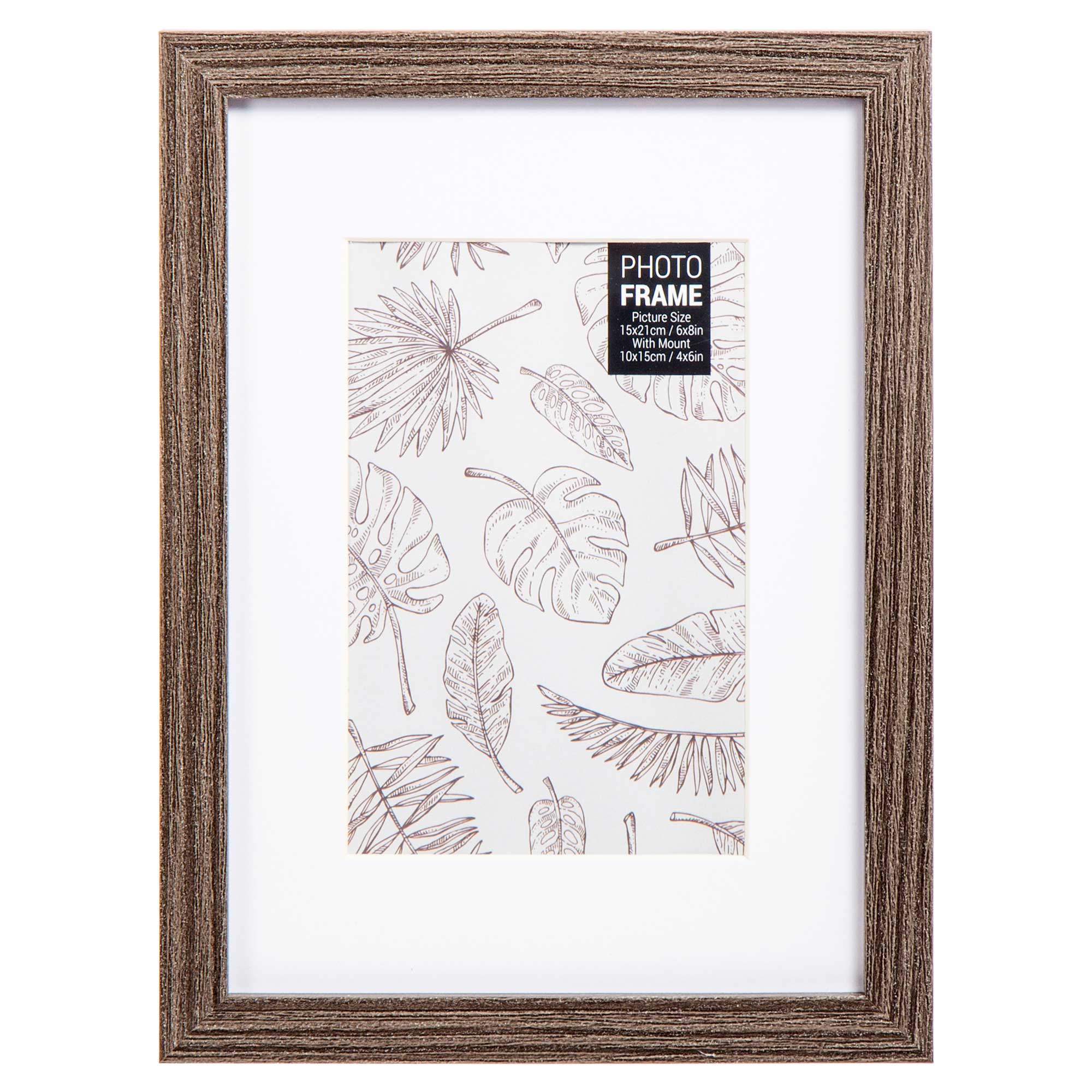 Set of 5 photo frames - Wood