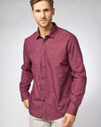 Dress shirt with small triangles - Point Zero