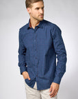 Dress shirt with small triangles - Point Zero