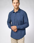 Chemise habillée à petit motifs - Point Zero