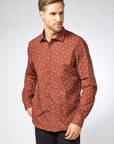 Small patterned dress shirt - Point Zero