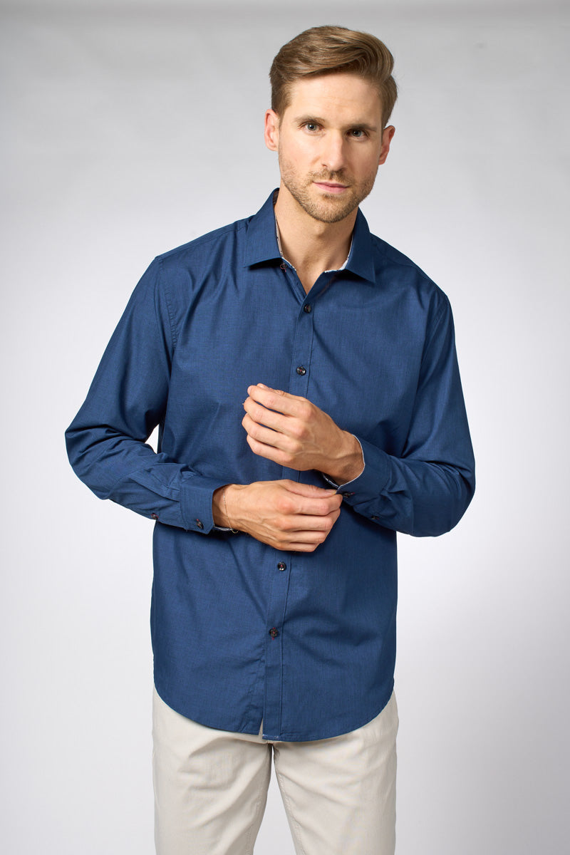 Plain dress shirt - Point Zero