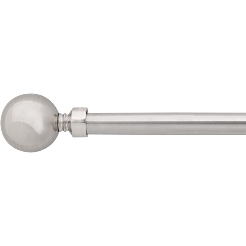 Curtain rod 71 x 122 cm - Nickel ball