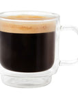 Tasse en verre double paroi espresso - Collection Stack