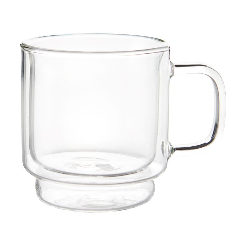 Tasse en verre double paroi cappuccino - Collection Stack