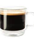 Americano double wall glass mug - Stack Collection