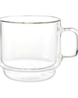 Tasse en verre double paroi americano - Collection Stack