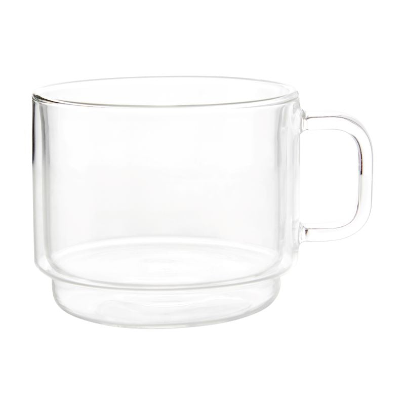 Tasse en verre double paroi latté - Collection Stack