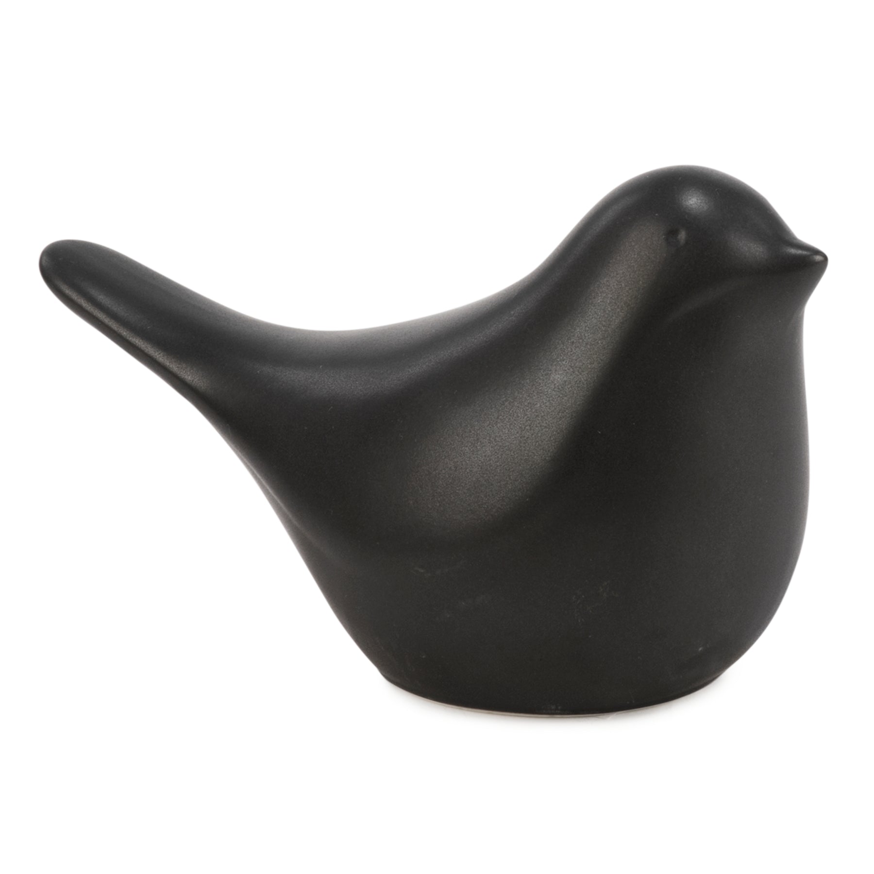 Bird trinket - black 15 x 8 x 8 cm