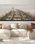 Picture frame - Train in the distance 71 x 180 cm