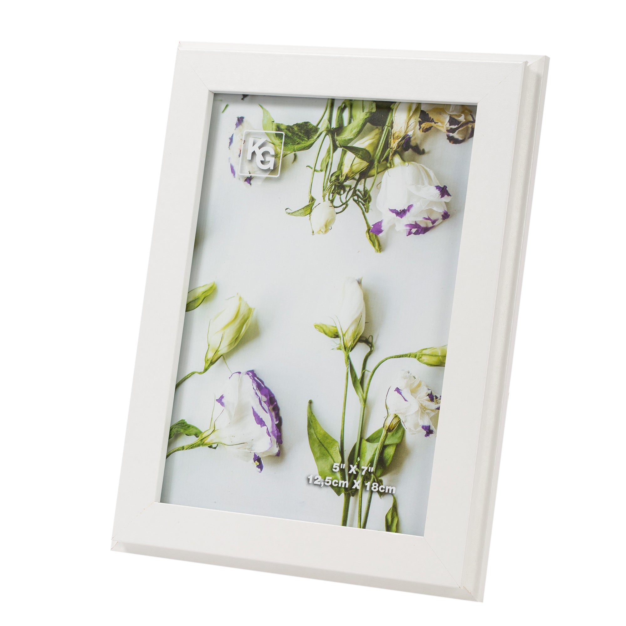 Photo frame 13 x 18 cm - White