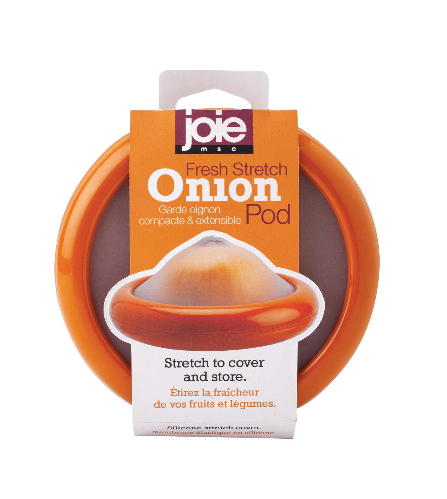 Expandable Onion Container - Orange