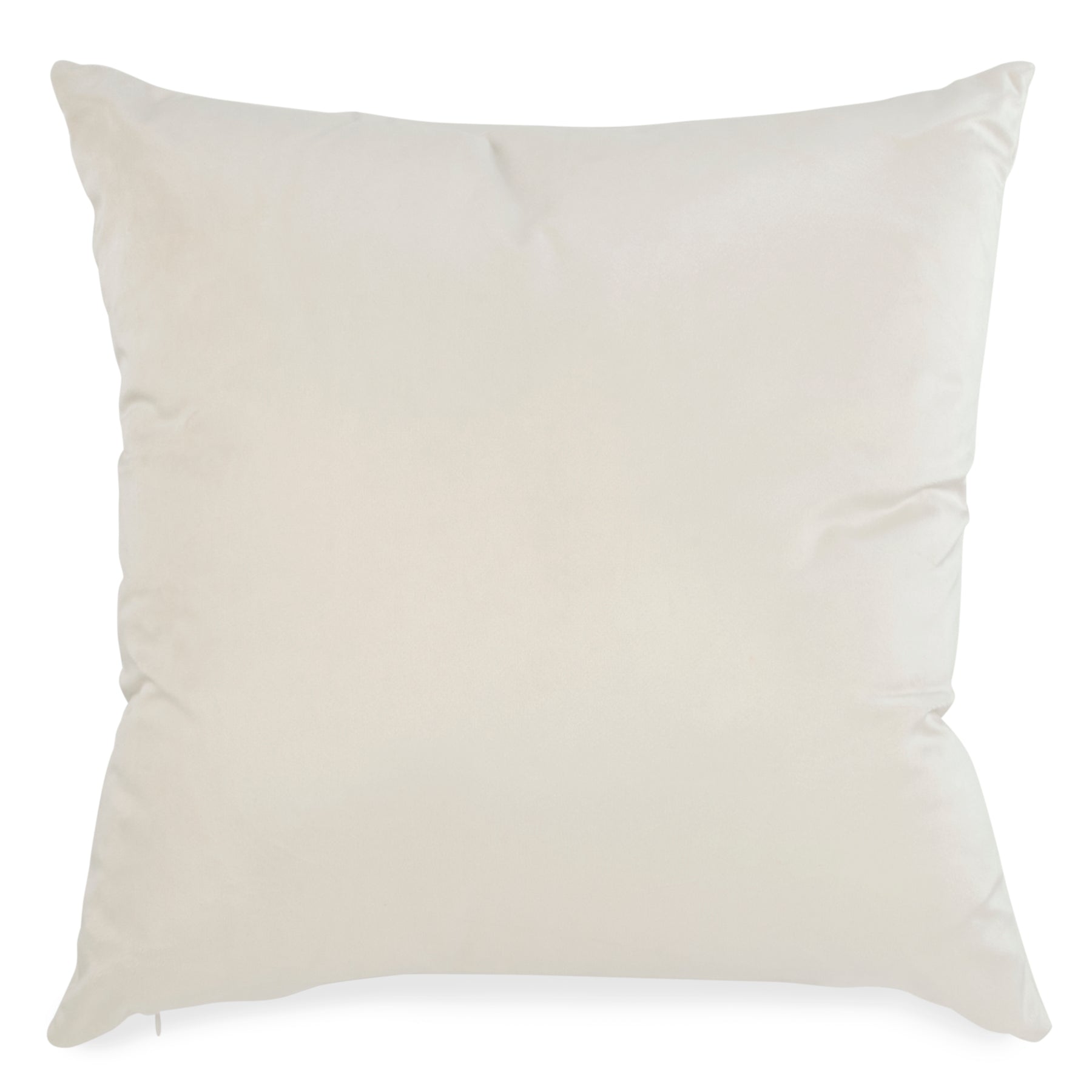 Coussin carré ivoire