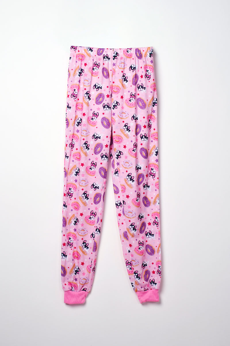 Pyjama deux pièces à motifs