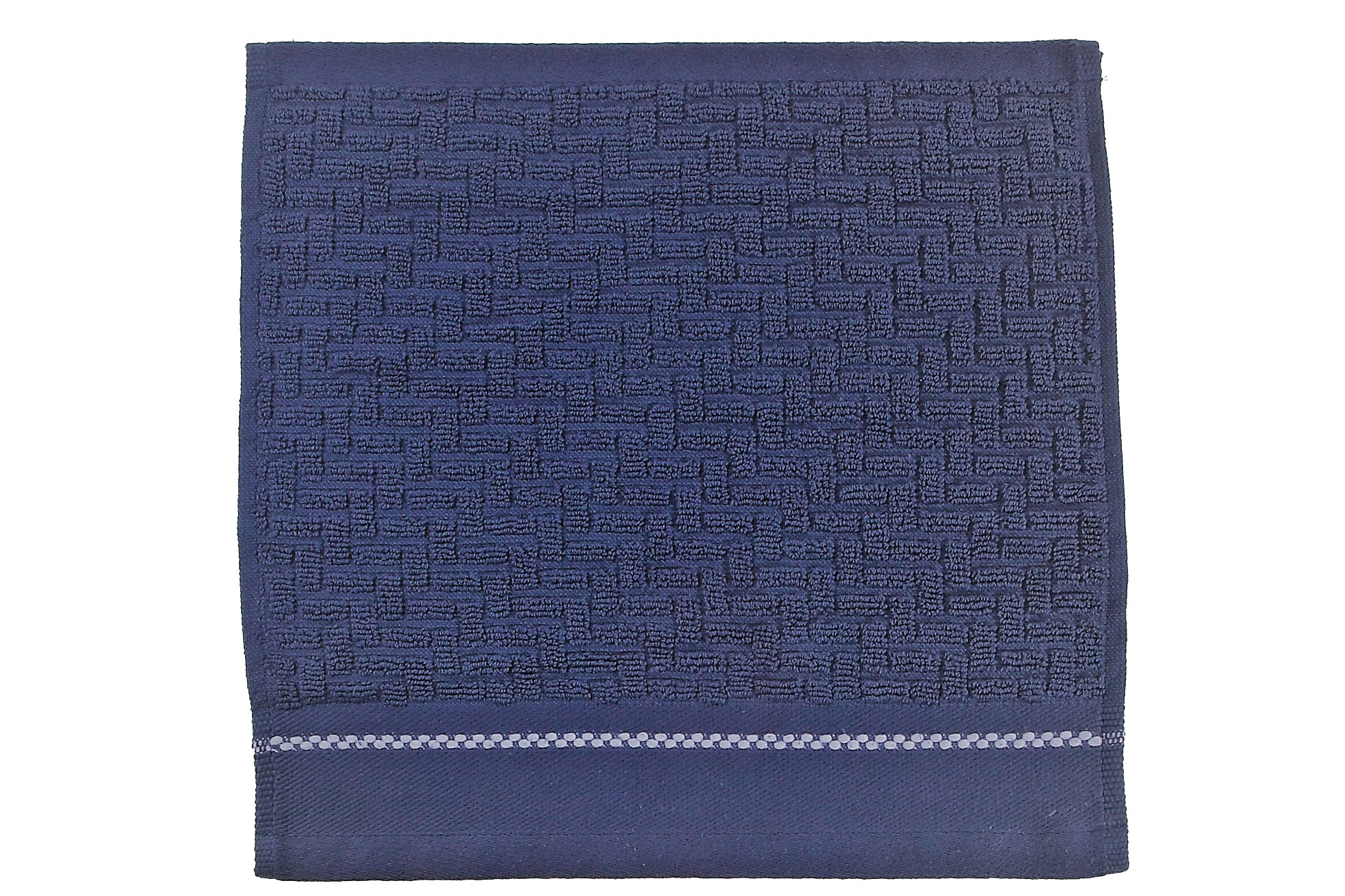 Débarbouillette luxury marine – 30 x 30 cm