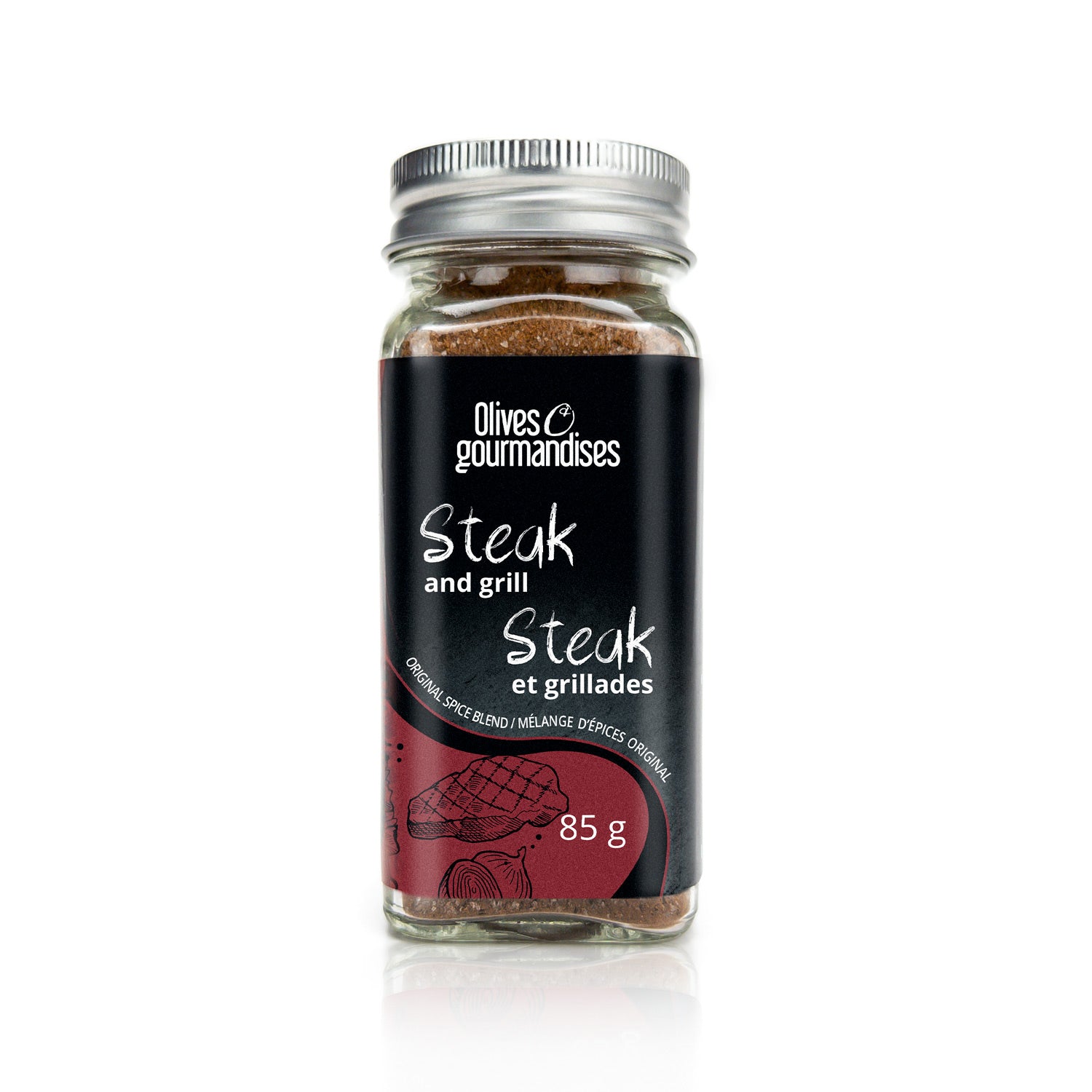 Steak/grill spices 75g - Olives and delicacies