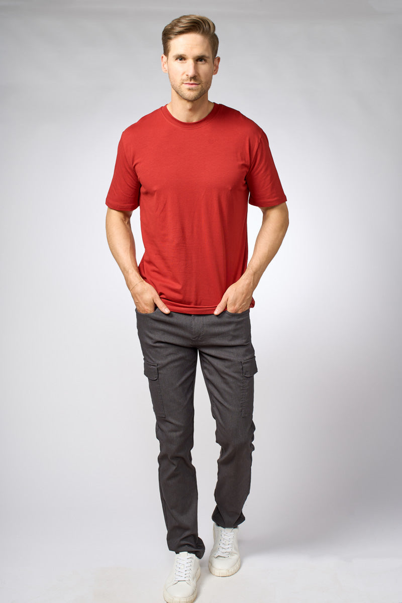 Basic round neck t-shirt - CUBE