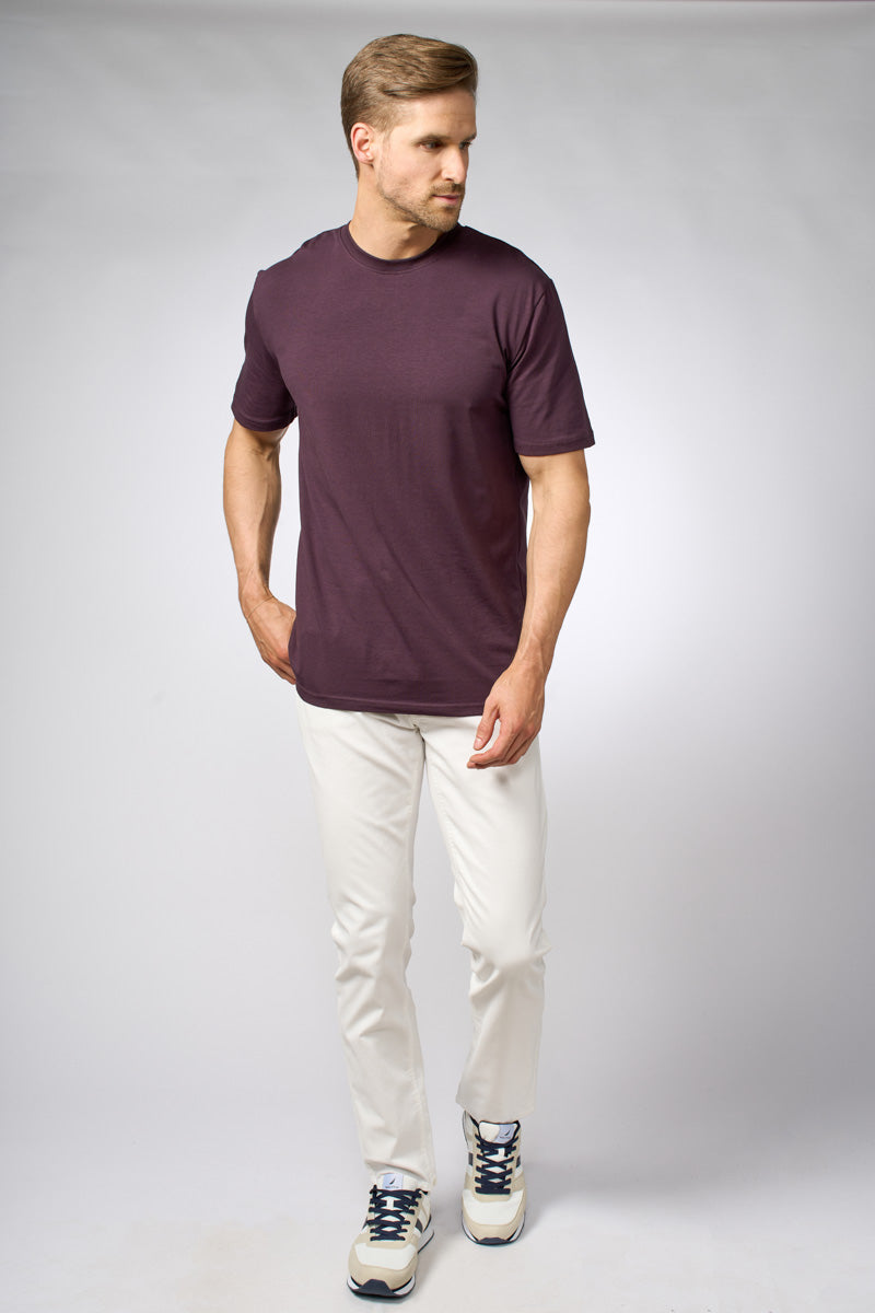 Basic round neck t-shirt - CUBE