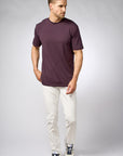 Basic round neck t-shirt - CUBE