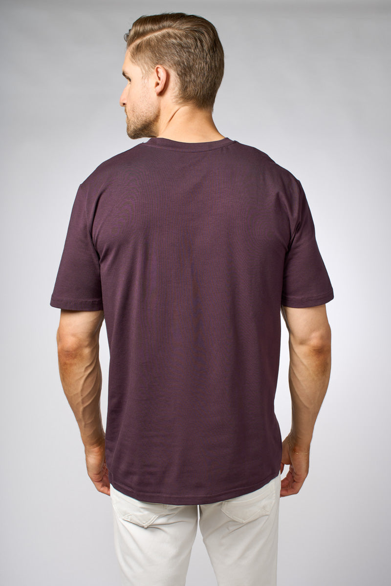 Basic round neck t-shirt - CUBE