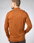 Plain high-neck long-sleeved t-shirt - CUBE