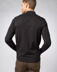 Plain high-neck long-sleeved t-shirt - CUBE