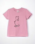 Cat print t-shirt