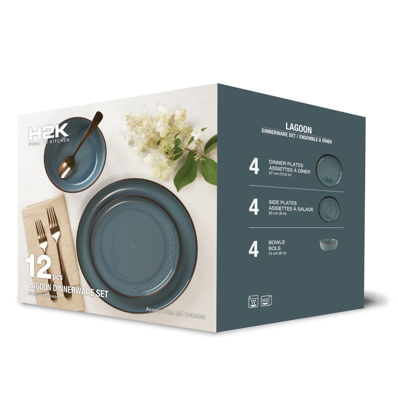 Lagoon dinnerware set