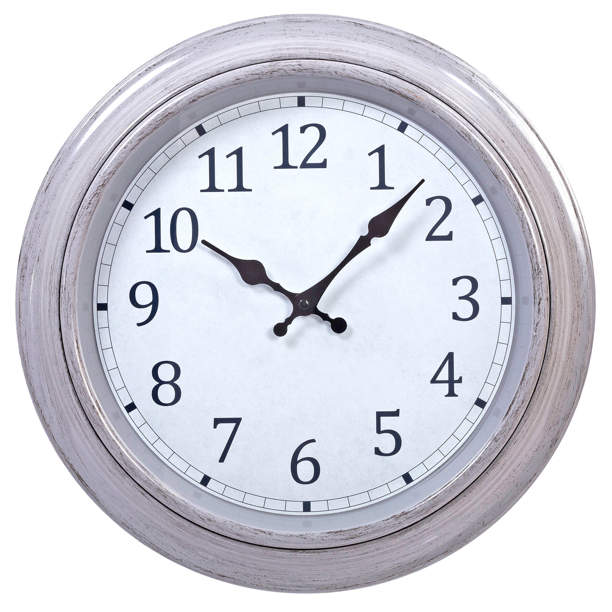 Wall clock 40 cm - Aged gray