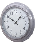 Horloge murale 40 cm - Gris vieilli