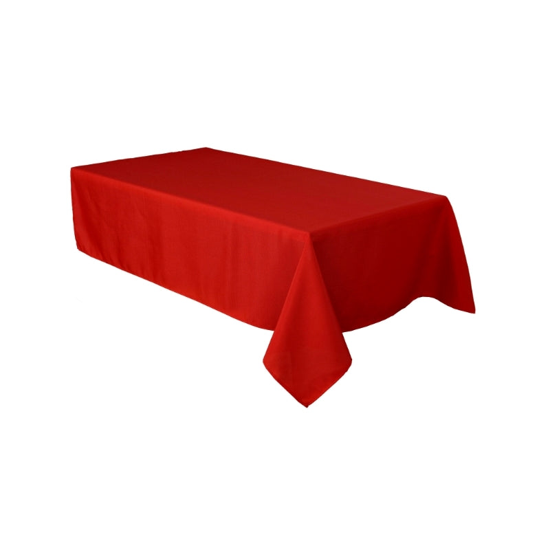 Plain tablecloth - red 152 x 229 cm