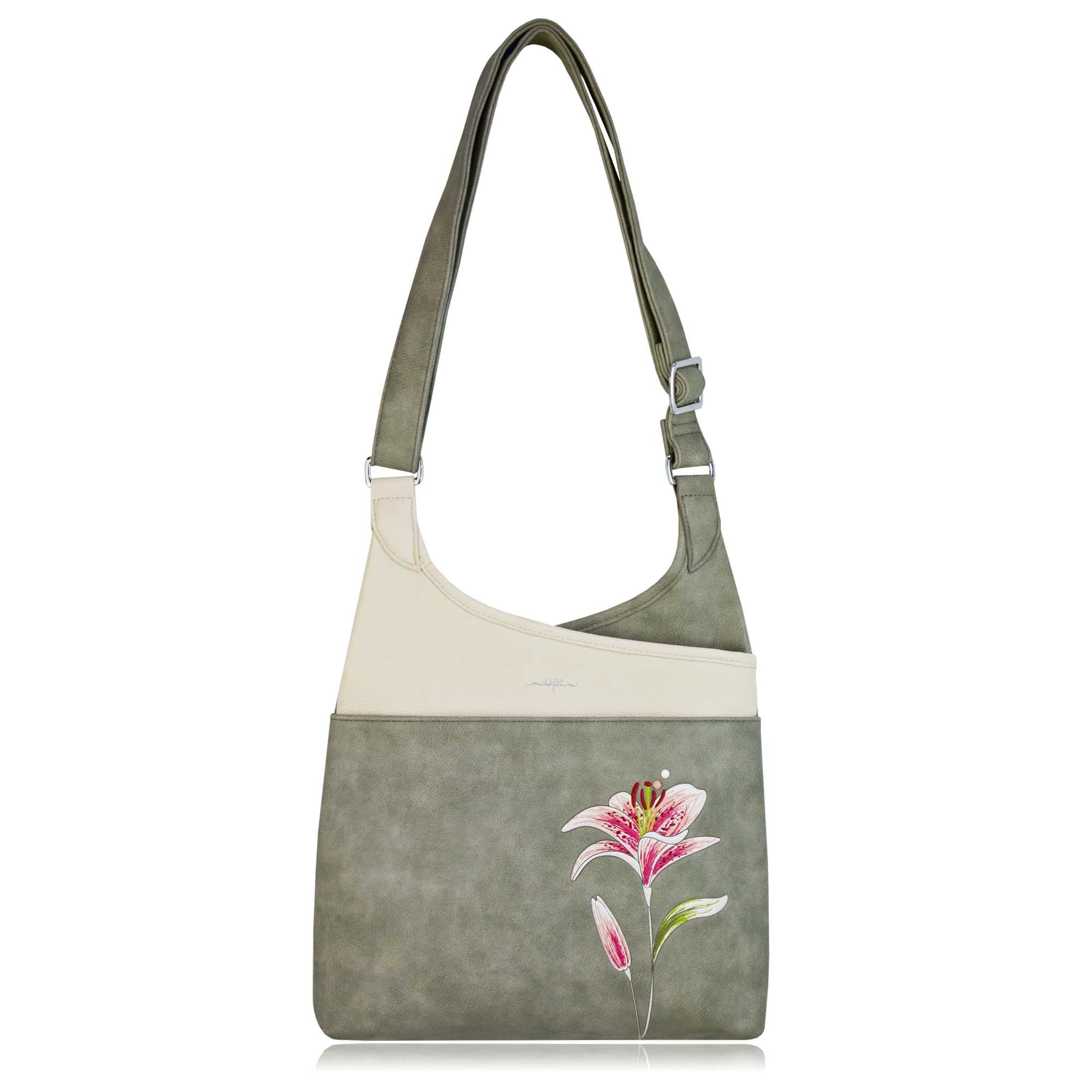 Liliana handbag with flowers - Espe